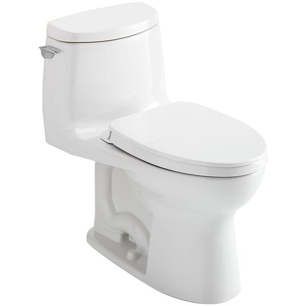 Toto Ultramax II One-Piece Elongated 1.0 GPF Universal Height Toilet And Softclose Seat, Cotton MS604124CUFG#01